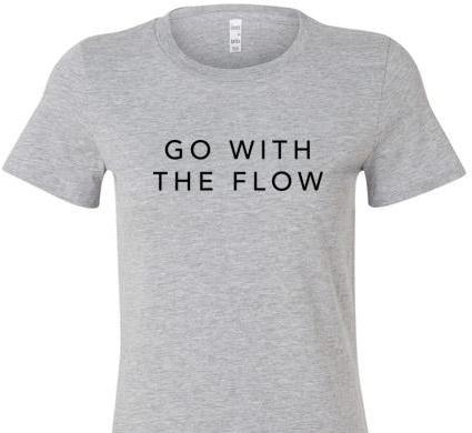 GO WITH THE FLOW SHORT SLEEVE