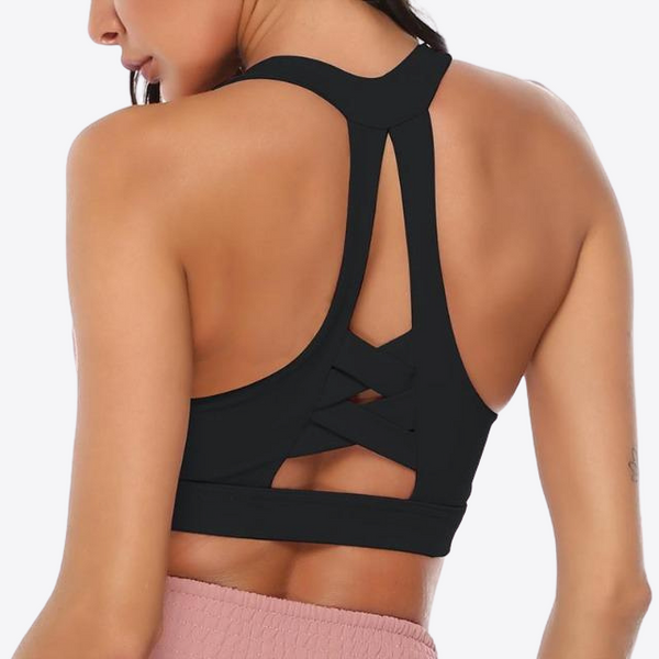 BREATH EASY HIGH SUPPORT  WORKOUT SPORTS BRA