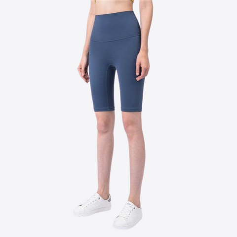 YOGA HIGH RISE BIKER SHORTS