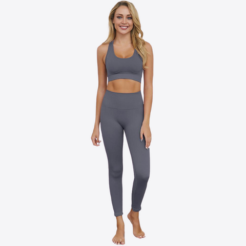 SEAMLESS HIGH RISE WORKOUT LEGGINGS ATTIRE