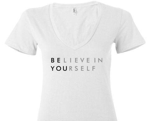 Believe in Yourself V Neck