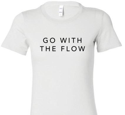 GO WITH THE FLOW SHORT SLEEVE