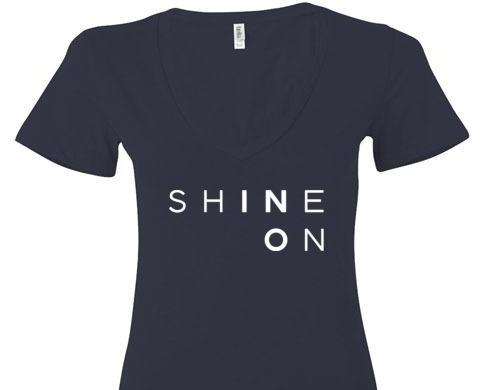 Shine On V Neck