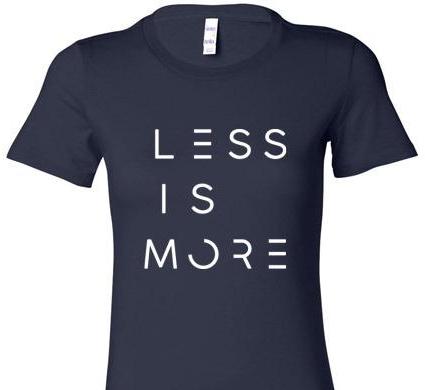 LESS IS MORE SHORT SLEEVE