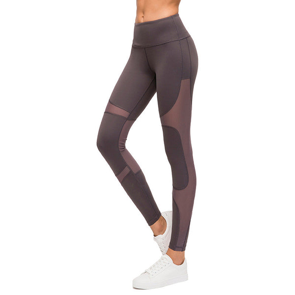 MESH MID RISE WORKOUT LEGGINGS