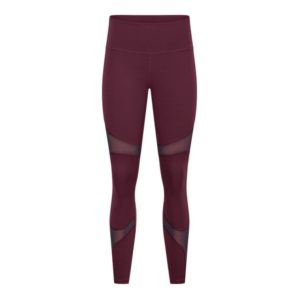 MESH MID RISE WORKOUT LEGGINGS