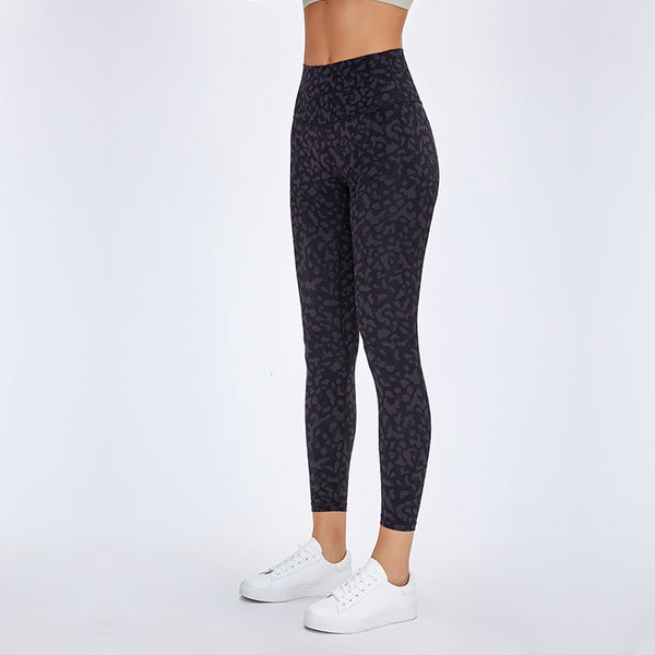 YOGA 7/8 CAMO HIGH RISE LEGGINGS