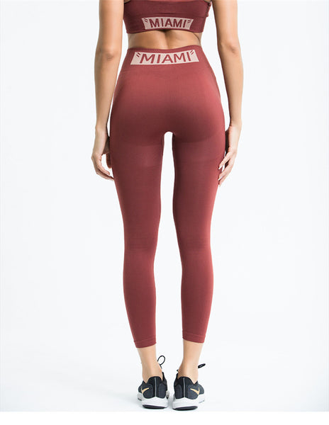 SEAMLESS WORKOUT 7/8 LEGGINGS