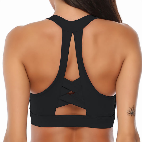 BREATH EASY HIGH SUPPORT  WORKOUT SPORTS BRA