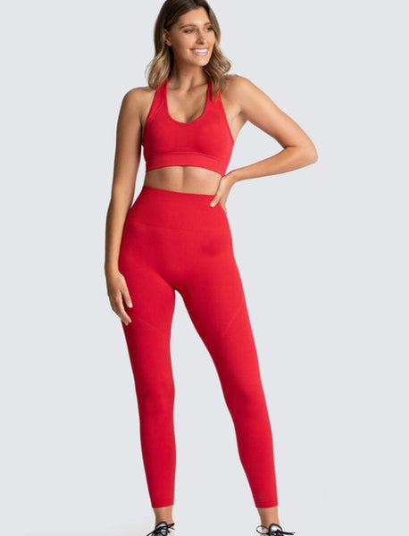 SEAMLESS HIGH RISE WORKOUT LEGGINGS ATTIRE