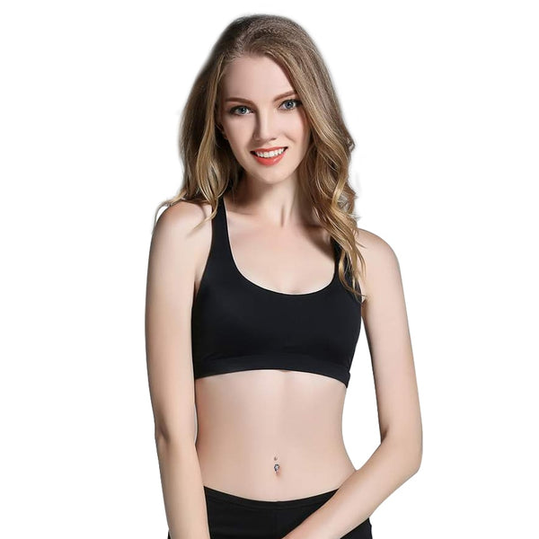 COOL OFF LIGHT SUPPORT STRAPPY YOGA SPORTS BRA