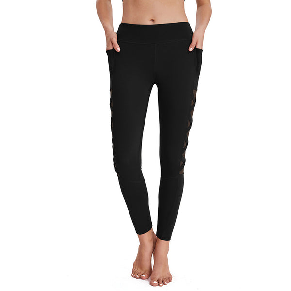 MESH MID RISE WORKOUT LEGGINGS III